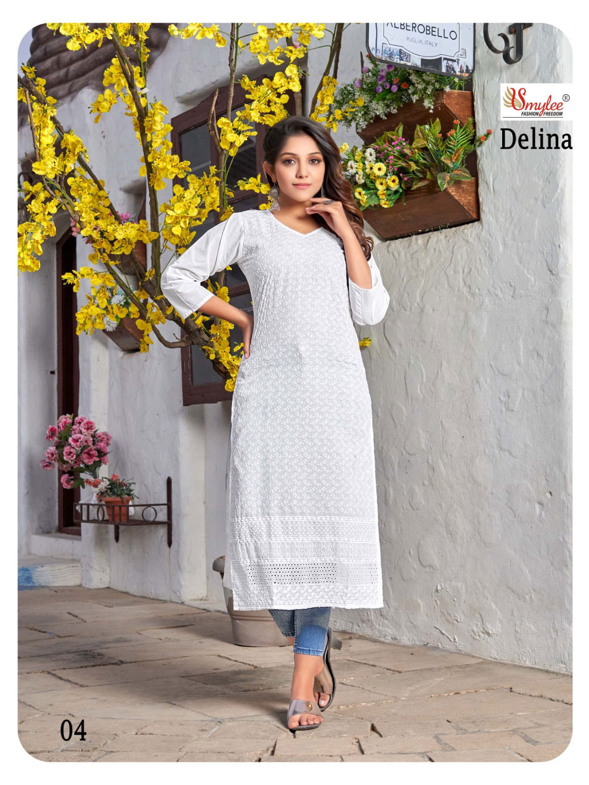 Rang Delina Regular Wear Wholesale Designer Kurti Catalog